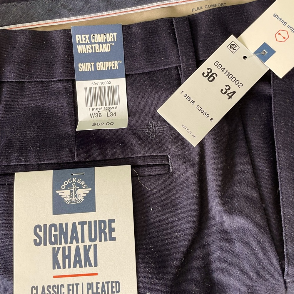 3 prs.Men’s Dockers 36x34 NWT